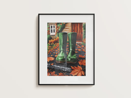 'When the Leaves Fall' - Original Painting